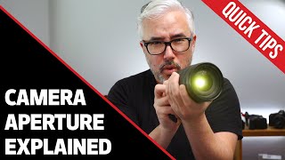 Canon Quick Tips Camera Aperture Explained [upl. by Asikal]