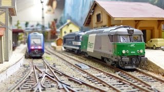 Trains miniatures ho  x72500 jouef BB 67000 ree digital sound [upl. by Torrey]