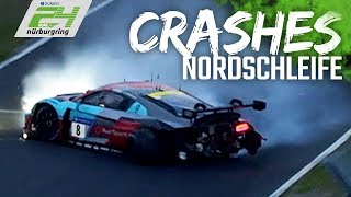 Crazy Crashes on the Nürburgring Nordschleife  24hRace 2018 [upl. by Garges]