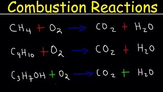 Balancing Combustion Reactions [upl. by Baldridge458]