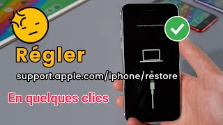 Solution  l’erreur “supportapplecomiphonerestore” iOS 18iPhone 15 Compatible iphone bloqué [upl. by Atiuqan]