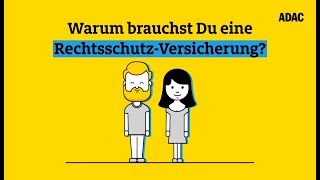 Warum brauchst du eine Rechtsschutzversicherung  ADAC [upl. by Darej879]