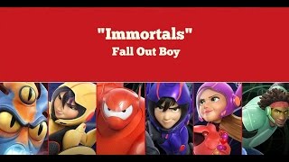 Immortals Lyrics  Fall Out Boy [upl. by Assiroc]