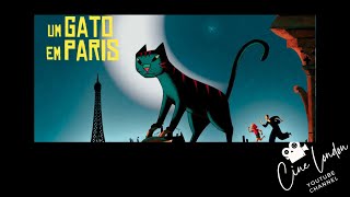 Filme Francês  Um Gato Em Paris  completo legendado PTPT [upl. by Pattin]