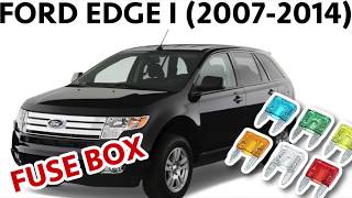 Ford Edge I 20072014 Fuse Box Diagram amp Location [upl. by Ecille15]