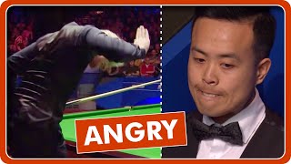 When Snooker Player Gets Angry Compilation [upl. by Leunamesoj]