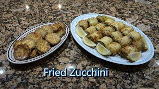 Italian Grandma Makes Fried Zucchini [upl. by Ymmor]