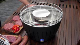 How to use the lotusGrill® BBQ [upl. by Nylarad]