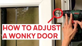 How to fix and adjust a UPVC door [upl. by Divd]