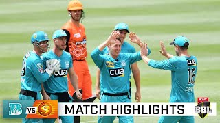 Heat advance to BBL Finals with thrilling win over Scorchers  KFC BBL10 [upl. by Eta]