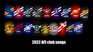 AFL theme songs [upl. by Enicul]