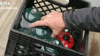 Storing and using camping propane bottles [upl. by Beale545]