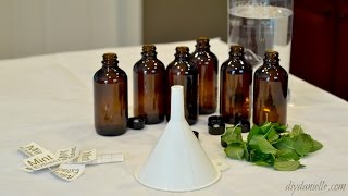 DIY Homemade Mint Extract [upl. by Yoho]