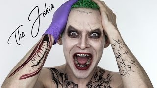 The JOKER Suicide Squad Halloween MakeUp  Jared Leto  Shonagh Scott [upl. by Columbus]