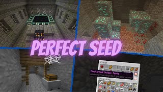 The Perfect Speedrun Seed for Minecraft 116 [upl. by Anuait161]