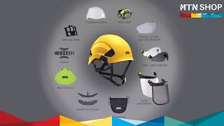 Petzl STRATO® amp VERTEX® Helmet Accessories [upl. by Nesaj]