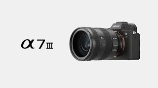 Product Feature  Alpha 7 III  Sony  α [upl. by Barnett503]