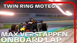 F1 2020 Twin Ring Motegi  Max Verstappen Onboard  Assetto Corsa [upl. by Duhl]