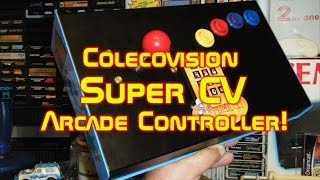 Super CV Colecovision Arcade Controller by Edladdin [upl. by Nolham864]