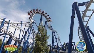 Blue Tornado  Gardaland  Italy [upl. by Eniloj809]