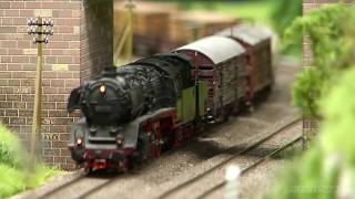 Fantastic Steam Locomotive Model Railway Layout in HO Scale [upl. by Ira]