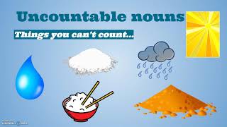 Countable and uncountable nouns  Lesson 1 [upl. by Ymaral]