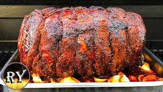 Prime Rib Prepared On My Gas Grill [upl. by Eilsil]