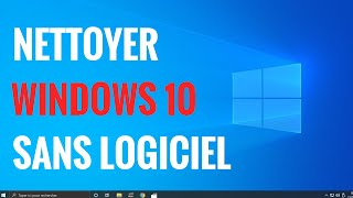 COMMENT NETTOYER SON PC WINDOWS SANS LOGICIEL [upl. by Aerdnu995]