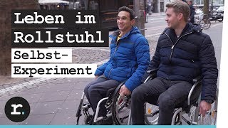 So ist das Leben im Rollstuhl  Selbstexperiment [upl. by Nessej474]