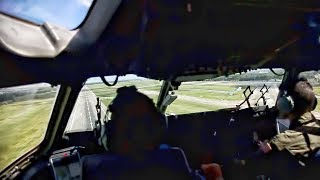 C17 Takeoff and Landing • Cockpit View [upl. by Jt45]