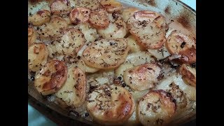 MEMORIES OF MALTA  PATATA FIL FORN Maltese Roast Potatoes [upl. by Barth607]