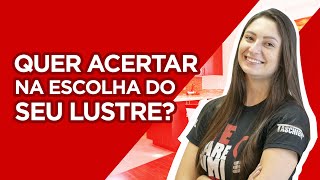 Como escolher o lustre para sala [upl. by Ahsyle772]