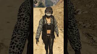 GTA 5 Online  4 Cool Female Outfits gta5 gtafemaleoutfits shorts [upl. by Rabush263]