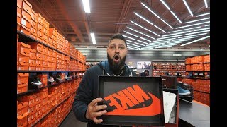 NIKE OUTLET SHOPPING WAS CRAZY ONLY 20 FOR THESE JORDANS [upl. by Gesner]