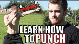 Learn How to Punch Like a Boxer [upl. by Sundstrom]