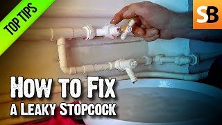 How to Fix a Leaky Stopcock amp Stop Dripping Water [upl. by Aguayo]