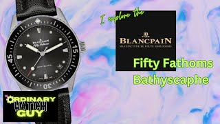 Blancpain Fifty Fathoms Bathyscaphe [upl. by Corabel364]