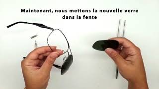 Comment remplacer les verres de vos Ray Ban [upl. by Airoled578]