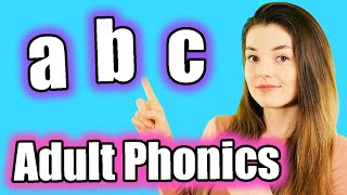 Adult Phonics English Alphabet Sounds ABC Pronunciation [upl. by Launam641]