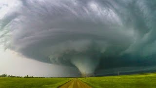 Chasing a Huge Tornado quotITS A MONSTERquot [upl. by Ayaj]