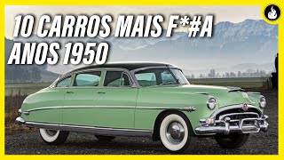 OS 10 MELHORES CARROS DA DÉCADA DE 1950 MUSCLE CARS [upl. by Oby49]