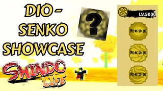 LEGENDARY God Dio  Senko Bloodline Showcase  Shindo Life [upl. by Keemahs728]