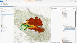 Arc Hydro in ArcGIS Pro [upl. by Ilonka]