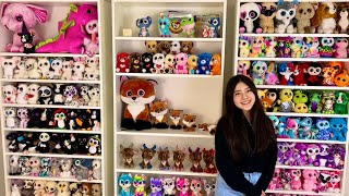 Organizing My Beanie Boo Shelves By Rainbow [upl. by Emmalyn]