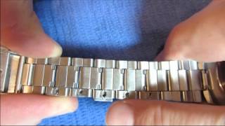 WATCH BAND ADJUSTMENT  RESIZE  HOW TO [upl. by Georg]