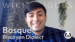 The Basque language casually spoken  Andrew speaking Biscayan  Wikitongues [upl. by Petunia]