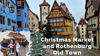 Christmas Market and Rothenburg Old Town [upl. by Icaj]