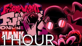 1 HOUR  FNF Vs Hank J Wimbleton  Accelerant Madness Combat [upl. by Agemo]