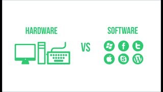 Computer Fundamentals  Hardware vs Software  Learn How to Use Computers amp Basics for Beginners PC [upl. by Nonnaer]