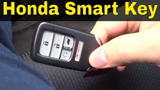 How To Replace A Honda Smart Key Battery CRV Accord Pilot Civic [upl. by Alyled]